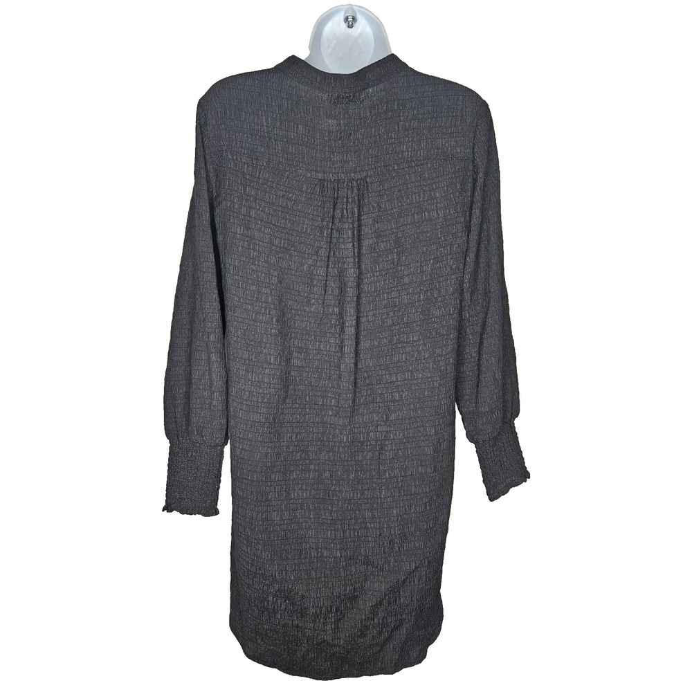 Brand: Steve Madden Size: Small Color: Black Style: Shirt Dress Closure: Button - Picture 2 of 8